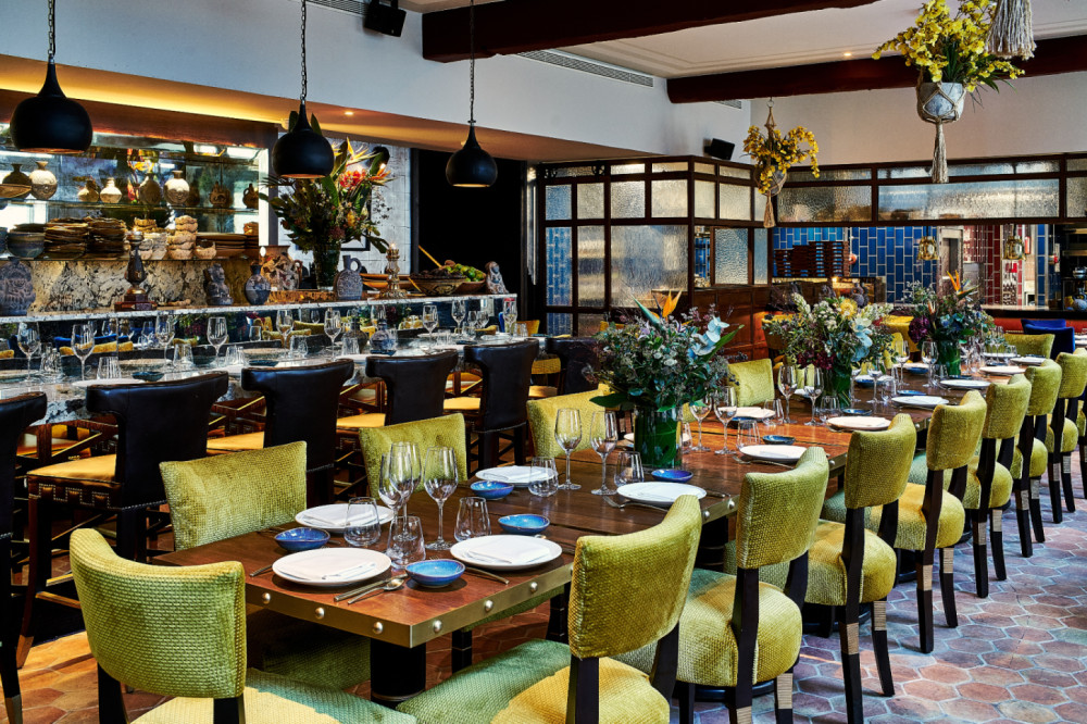 Illustration du projet : Restaurant COYA Paris réalisé par Guillot Architectes