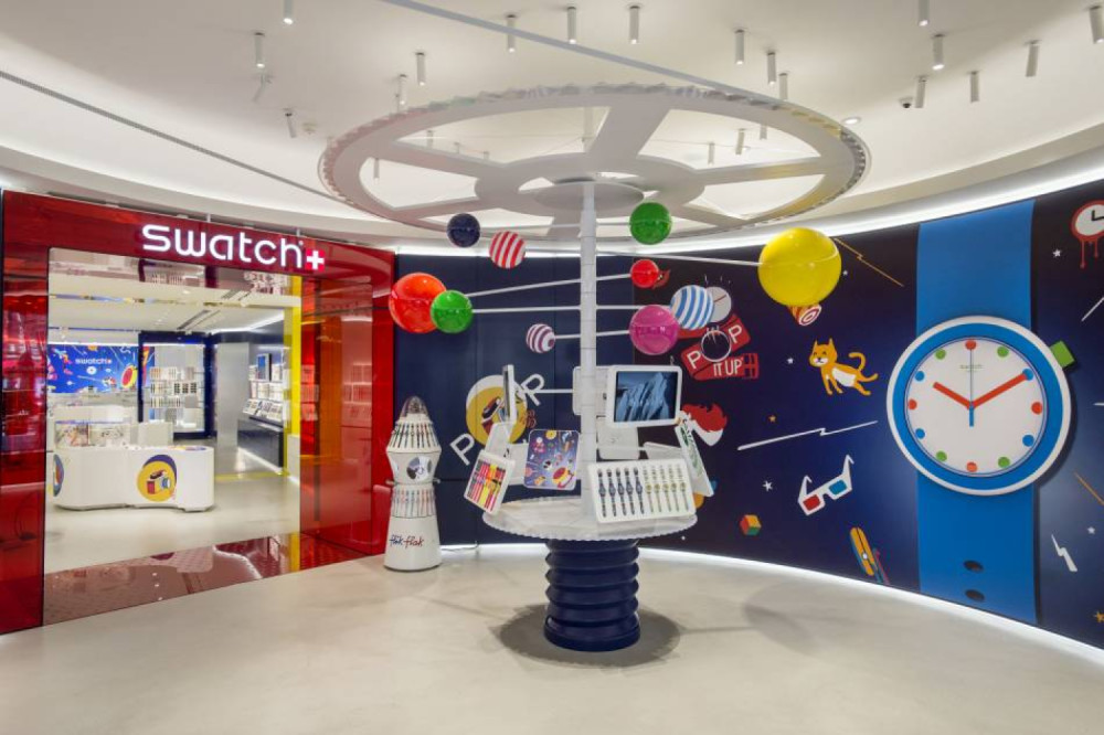 Illustration du projet : Watchmaker flagship réalisé par Cadre Architecteurs