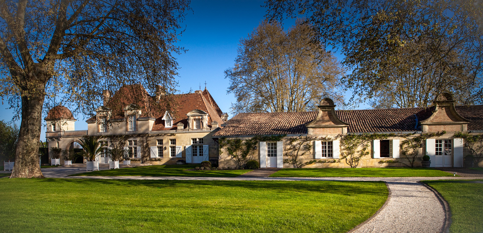 Château Rauzan-Segla réalisé en 1996 par Guillot Architectes à Margaux