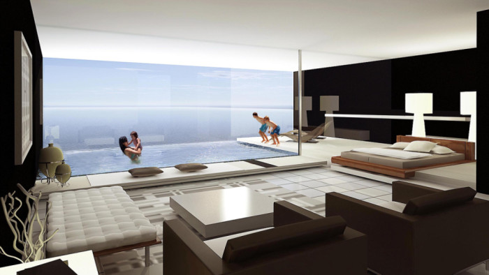 Suite avec piscine