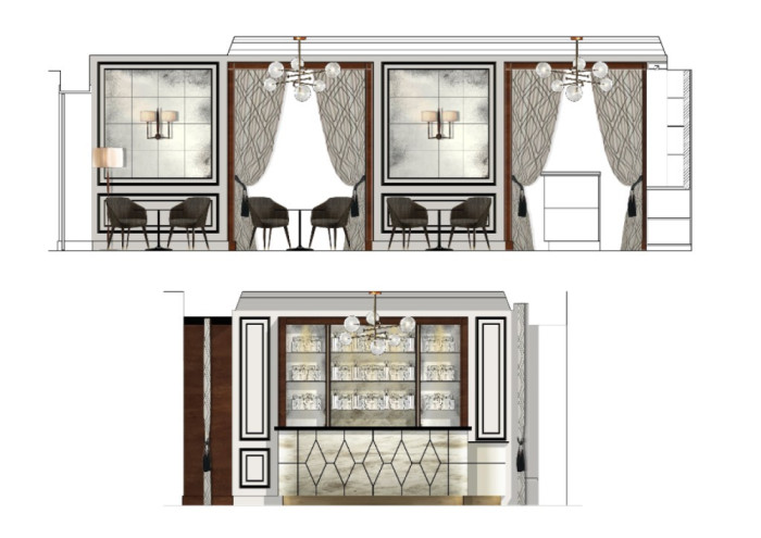 Croquis bar